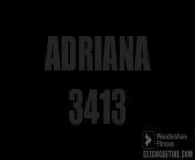 CZECH CASTING ADRIANA (3413)-Sandra Bina from pani bina sukhata