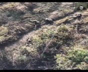 Ua pov 1st video: Verbovo. KIA and heavily wounded Russian soldiers after a UAF strike. One is moving. 2nd and 3rd videos: Grenade drops on multiple RF soldiers. Graphic from sunny and lixe videos mp4
