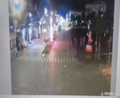 Video footage of an accident in Bac Giang city, which instantly killed 3 people in a family. The car driver was a staff of Bac Giang Transport Department. He was drunk when the accident happened. from silk bac