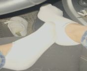 Considering the conditions out side I keep my white socks and shoes pretty fucking clean. My foot boy has a good tongue ?? from mistress sunaina clean my foot