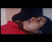Bhanupriya romance with a young boy from indian red saree aunty romance with young boy