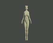 ring horn demon woman sculpt from horny woman o