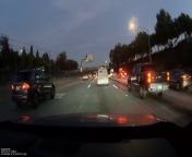 Work van takes out 3 cars in stop and go traffic. [OC] NSFW (language) from shruti hassan stop and go challenge