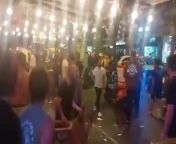 Moments after a terrorist shot up a pub in central Tel Aviv, killing 2 and injuring 6+, shooter still at large from kiss pub