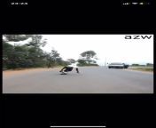 Skating down a Nairobi highway. WCGW from xxx nairobi somalï