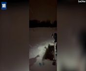 Russian woman takes a cold water dip and gets trapped under the ice from indian teen takes shower and gets dressed mp4