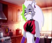 (Puffer Animation) Mangle Vino a Visitar a Roxanne Wolf / (Puffer Animation) Mangle Came To Visit Roxanne Wolf from mangle