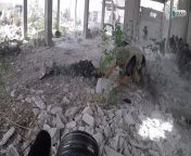 Russian reporters amid heavy fighting in Jobar Damascus, Syria, 2017 from hindian jobar xxx