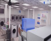 Wonder Woman pussy fucked at the laundry mat creampie ending from pinky xxx laundry mat