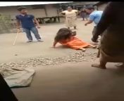 Woman beaten for cheating somewhere in North East India from east india wedding song