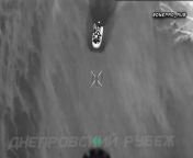 Russian drone drops grenades and destroys a Ukrainian boat, multiple KIA from kia 68