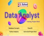 Data Analyst Training from SQL School &#124; 100% Practical Sessions, Step by Step &#124; www.sqlschool.com from www redwap com school girls nude bhatidian up bihar sex mms