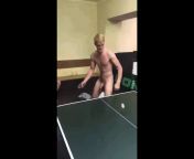 (Naked) Guy plays ping-pong with penis (slow motion) from pong kyubi teasing mp4
