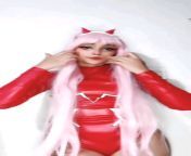 I hope you like my Zero Two cosplay video as much as I do!! ?? from view full screen maimynyn asmr zero two roleplay video leaked mp4