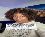 I Combined Jojo Siwas Interview, Trisha Paytas Response, and Colleens Videos into a comprehensive Tiktok from trisha paytas