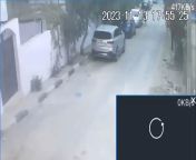 CCTV captures the moment two young Palestinians were shot by the IDF in Qalqilya,West Bank yesterday hours before an elderly Palestinian (66yrsold) Taxi driver was also shot dead in the head by the IDF in the West Bank from pegang bokong semok terekam cctv