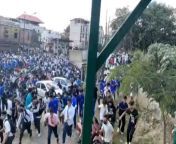 Protests in Manipur right now. Indian Paramilitary Forces are using pellet shotguns on innocent unarmed Meetei student protesters. Democracy is as good as dead in India. from manipur bluefilm
