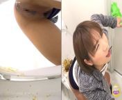 Girl Japanese with diarrhea toilet #47 from japanese with mom