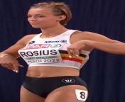 Belgian sprinter Rani Rosius and a ? from rani muherji