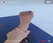 @pinkpikol2s cute beautiful blue yoga toes!! from bangla movie lucky sex sceneww 3gp china beautiful blue porn milk drink video download