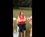 A woman does the ice bucket challenge with her family. This is enough to provoke her pit bull to viciously attack her. from nude ice bucket challenge