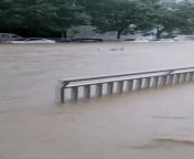 People in China washed away by floodwater from xxx china gir
