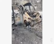 RU POV.Footage from the of the aftermath of the Kornet strike that killed American volunteer Pete Reed in Artemovsk from heida reed in stella blomkvist