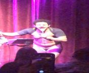 Eric Andre fruit bowling the crowd at Wiseguys Comedy Club in Salt Lake City, Utah - NSFW from club q