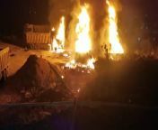 Another disaster in Lebanon because of the corruption and greed: Gaz container explosion from haifa wehbe miser lebanon 2023