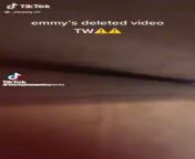 emmy ms deleted tiktok video. Australian tiktok at its finest from ms girlsandam sex video