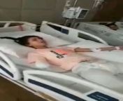 Heart-Breaking&#124; 11-year-old Palestinian girl, Rahaf Salman, who lost three of her limbs due to an Israeli shelling in Gaza, says a supplication after leaving the operating room in Turkey. from salman shah riya