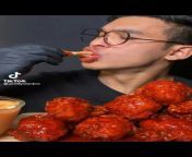 [50/50] Man eating chicken (SFW) &#124; Man eating human flesh (NSFL) from girls human flesh eaters