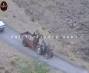 United Baloch Army (UBA) rebels ambush Pakistan Army escort convoy with IED and Weapons killing 6 personnels. from united emirates army