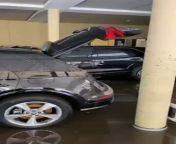 Audi dealership aftermath (German floods) from indian blue film hindi audi