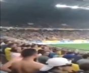 Entire Stadium filled with Nazi&#39;s... doing Nazi things. Appears to be a National sporting event. from jab nazi