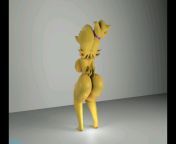 test animation of chica (not by me btw) from test animation giantess vore not mine