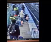 [NSFW] On January 2nd, 2023 in Oregon, United States this was the moment a CCTV camera caught a homeless women pushing a three year old girl onto the train tracks. from indian cctv camera sexindean xxx com