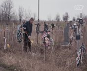 This Father, devastated and distraught, buries his young daughter because of a Russian missile strike on the train station he sent his daughter &amp; wife to in order to escape from daughter amp father sex