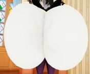 Booty Inflation (MMD) With Cartoon Sound Effects 7 from mmd 18 kimagure mercy