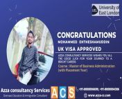 UK Visa Approved of Mohammed Ehtheshamuddin &amp; Nimra Afreen from sheikh afreen